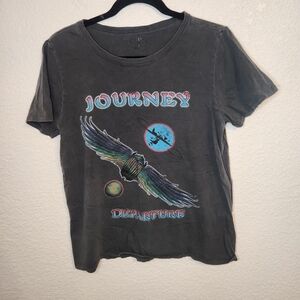 Journey Departures Album Tour 1980 T Shirt Journey Tee Rock band indie M